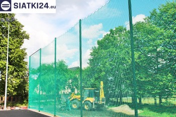 Siatki Starachowice - Zabezpieczenie za bramkami i trybun boiska piłkarskiego dla terenów Starachowic